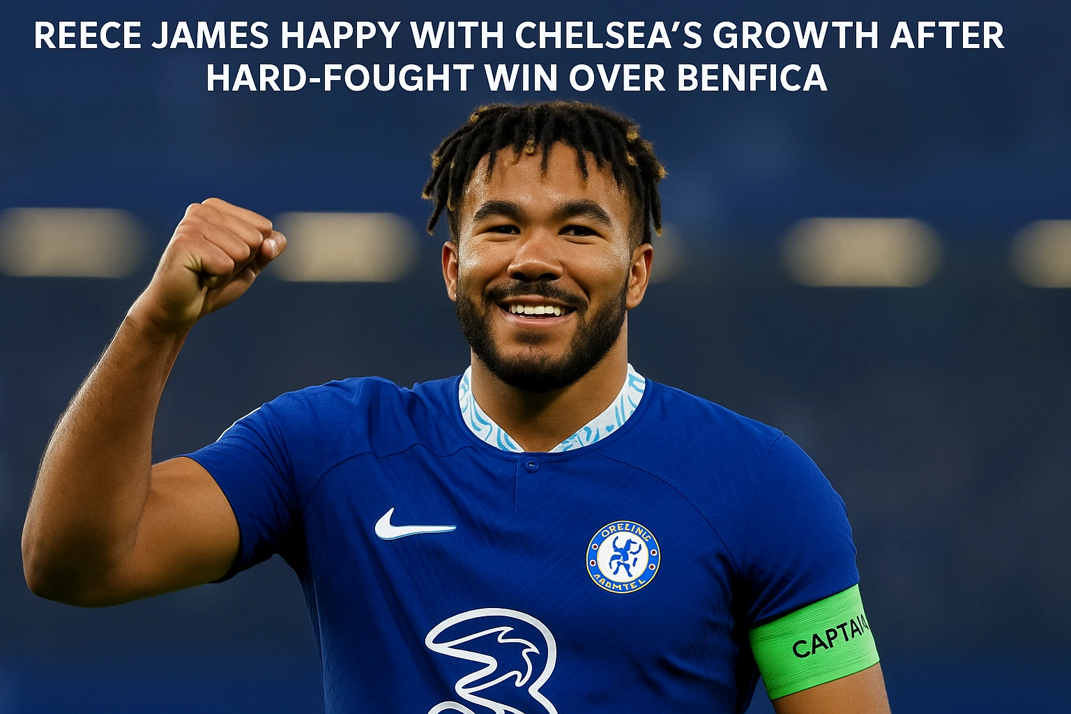 Reece James Happy With Chelsea’s Growth After Hard-Fought Win Over Benfica
