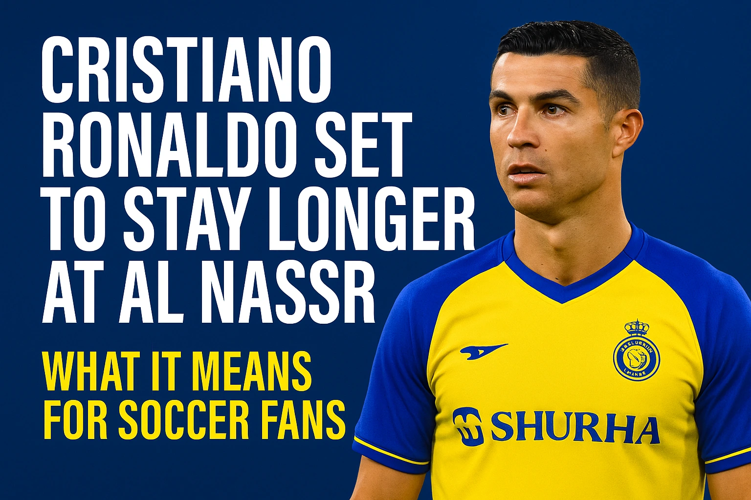 Cristiano Ronaldo Set to Stay Longer at Al Nassr: What It Means for Soccer Fans