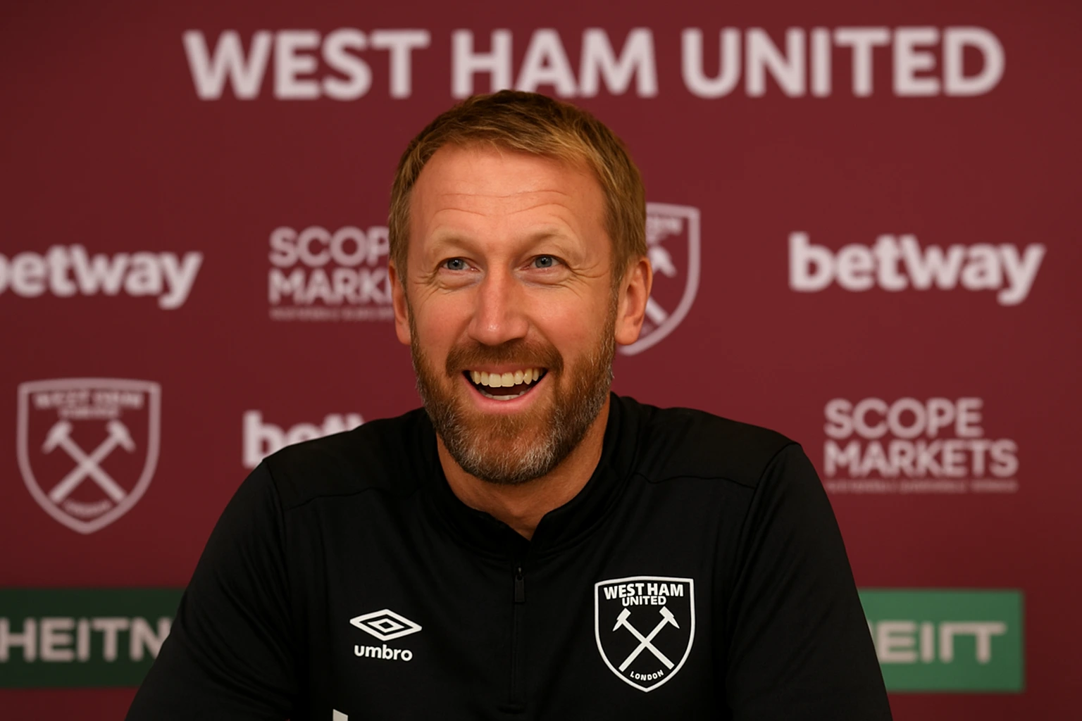 West Ham United Coach Graham Potter Excited for ‘Big Test’ Against Sunderland