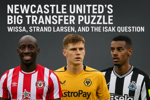 Newcastle United’s Big Transfer Puzzle: Wissa, Strand Larsen, and the Isak Question