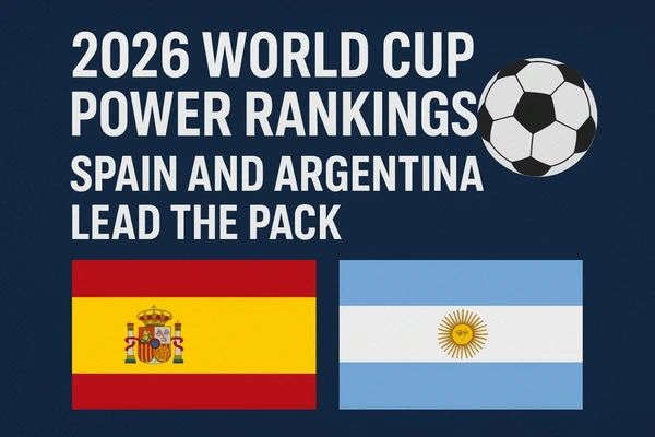 2026 World Cup Power Rankings: Spain and Argentina Lead the Pack